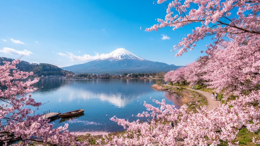 spring-cherry-blossoms-kawaguchiko