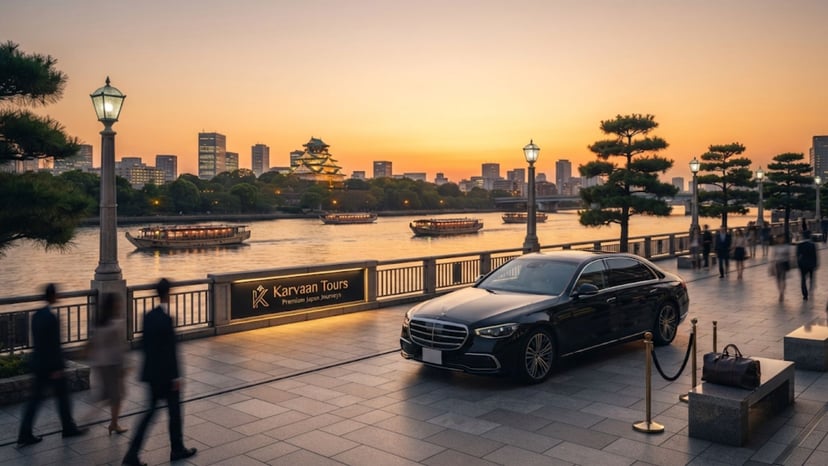 Private Chauffeur service in Osaka for travelers