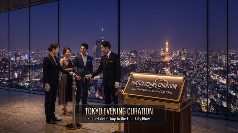 Private chauffeur service for luxury Tokyo city tours