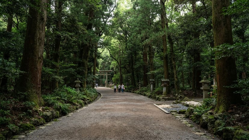 Meiji Jingu Shrine entrance