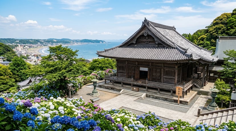 Exterior view of Kannon-do Main Hall Hasedera.