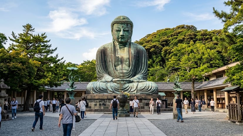 Great Buddha of Kamakura at Kotoku-in Temple