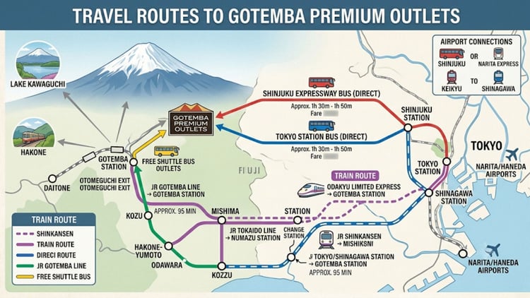 Gotemba Line Train Map.pdf Gotemba Premium Outlets Guide 2026: Best Brands, Secret Views & Access Tips